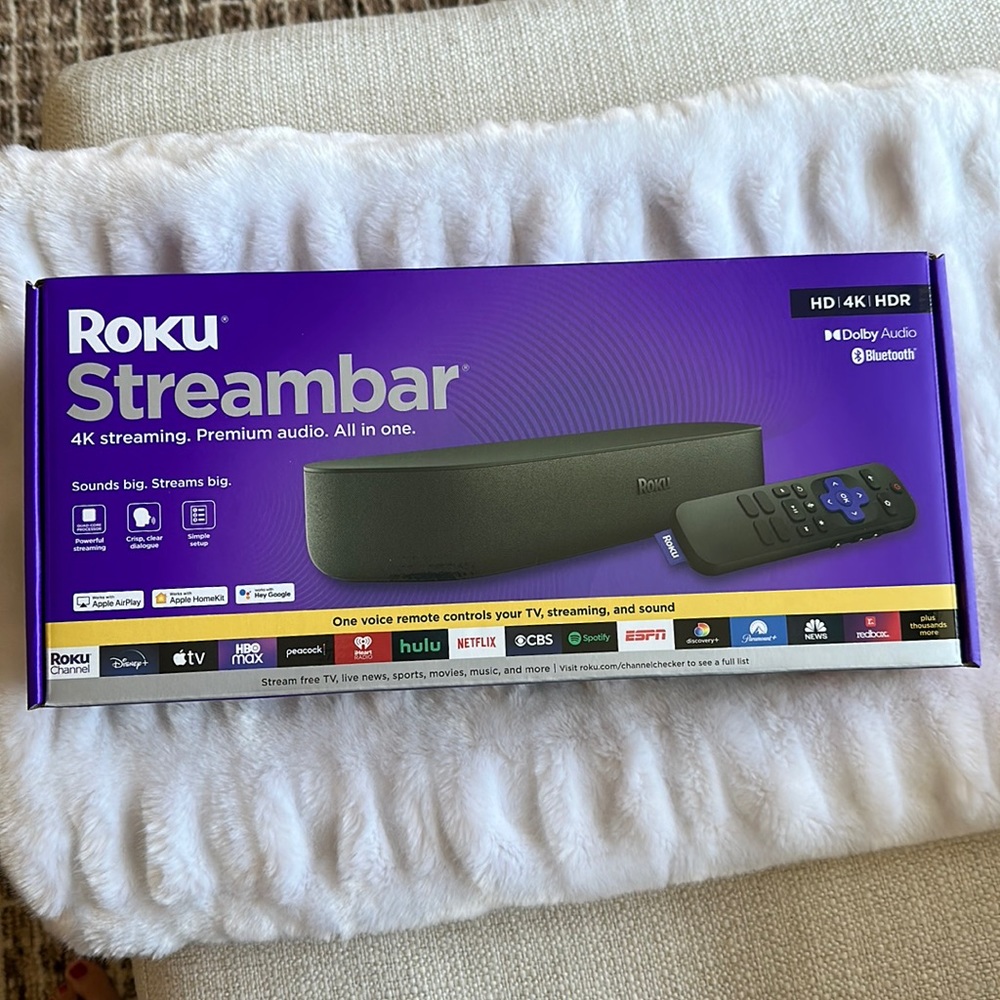 NEW Roku Streambar 4K HDR